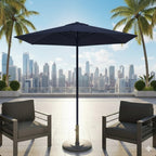 7.5 Feet Market Umbrella with Crank Lift & Tilt, Base Not Included