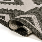 Lior Geometric Moroccan Diamond Indoor/Outdoor Runner Rug