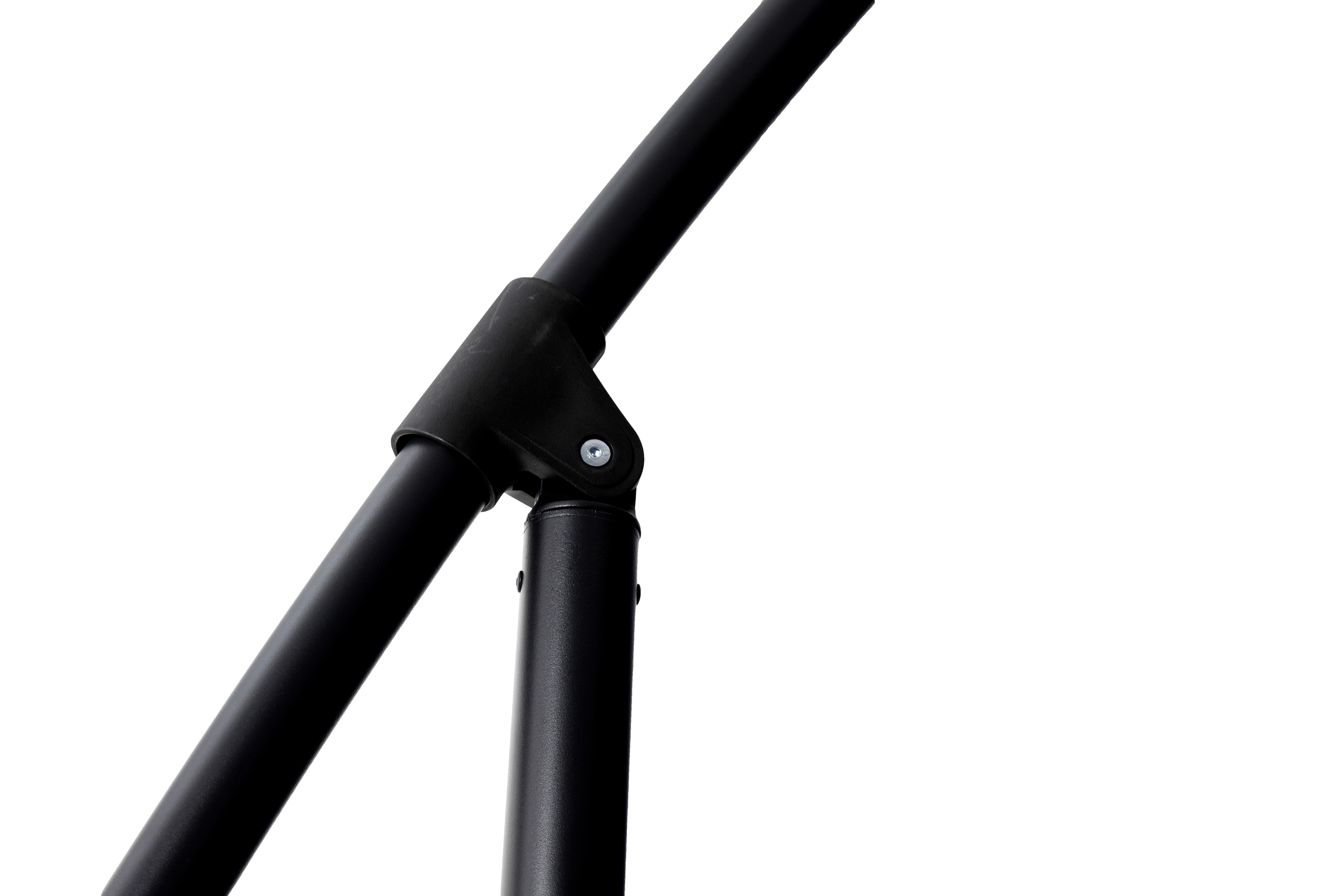 10' Offset Hanging Market Patio Umbrella w/Easy Tilt Adjustment, Base Not Included