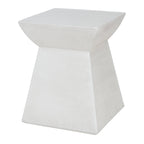 Antique-Textured Outdoor Side Table
