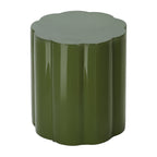 High-Gloss Magnesium Oxide Outdoor Side Table