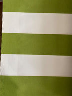 Lime & White Stripe Outdoor Square Pillows, Set of 2