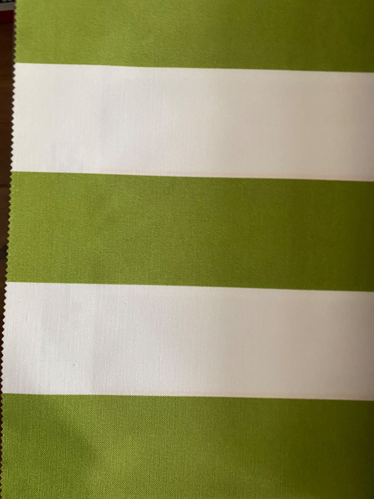 Lime & White Stripe Outdoor Square Pillows, Set of 2