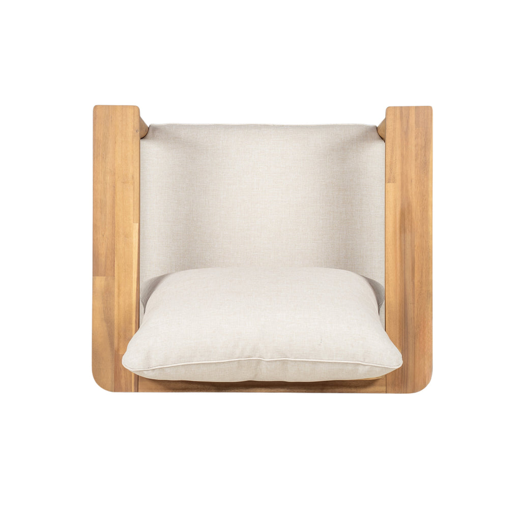 Terassi Outdoor Acacia Wood Lounge Chair