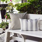 Horizon Stripe Outdoor Lumbar Pillow