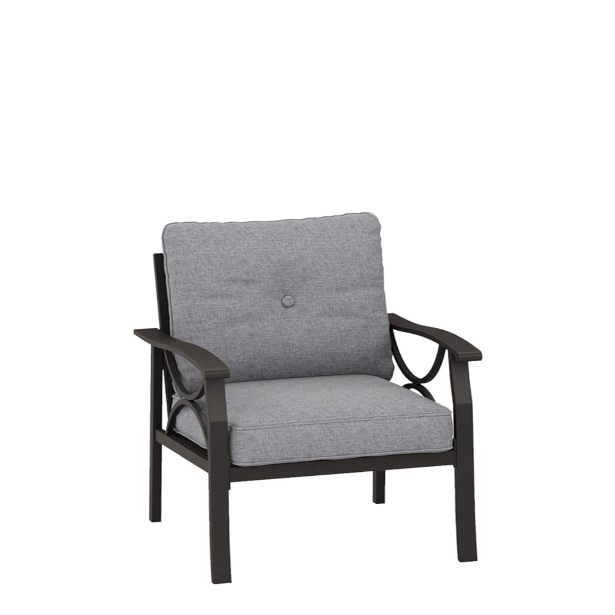 Marisol All-Weather Metal Armchairs, Set of 2