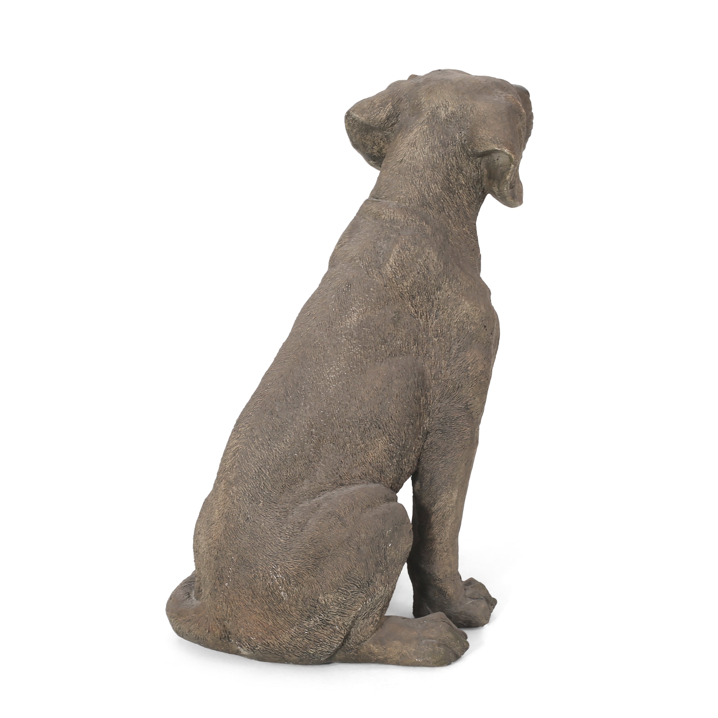 Monty Outdoor Dog Statue