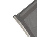 Wavellite Outdoor Chaise Lounges with Aluminum Frame and Mesh Seating