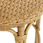 Bohemia Outdoor Brown Wicker Bar Stools, Set of 2