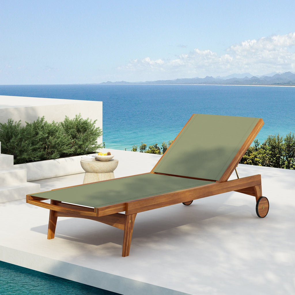 Sierra Coast Outdoor Chaise Lounge