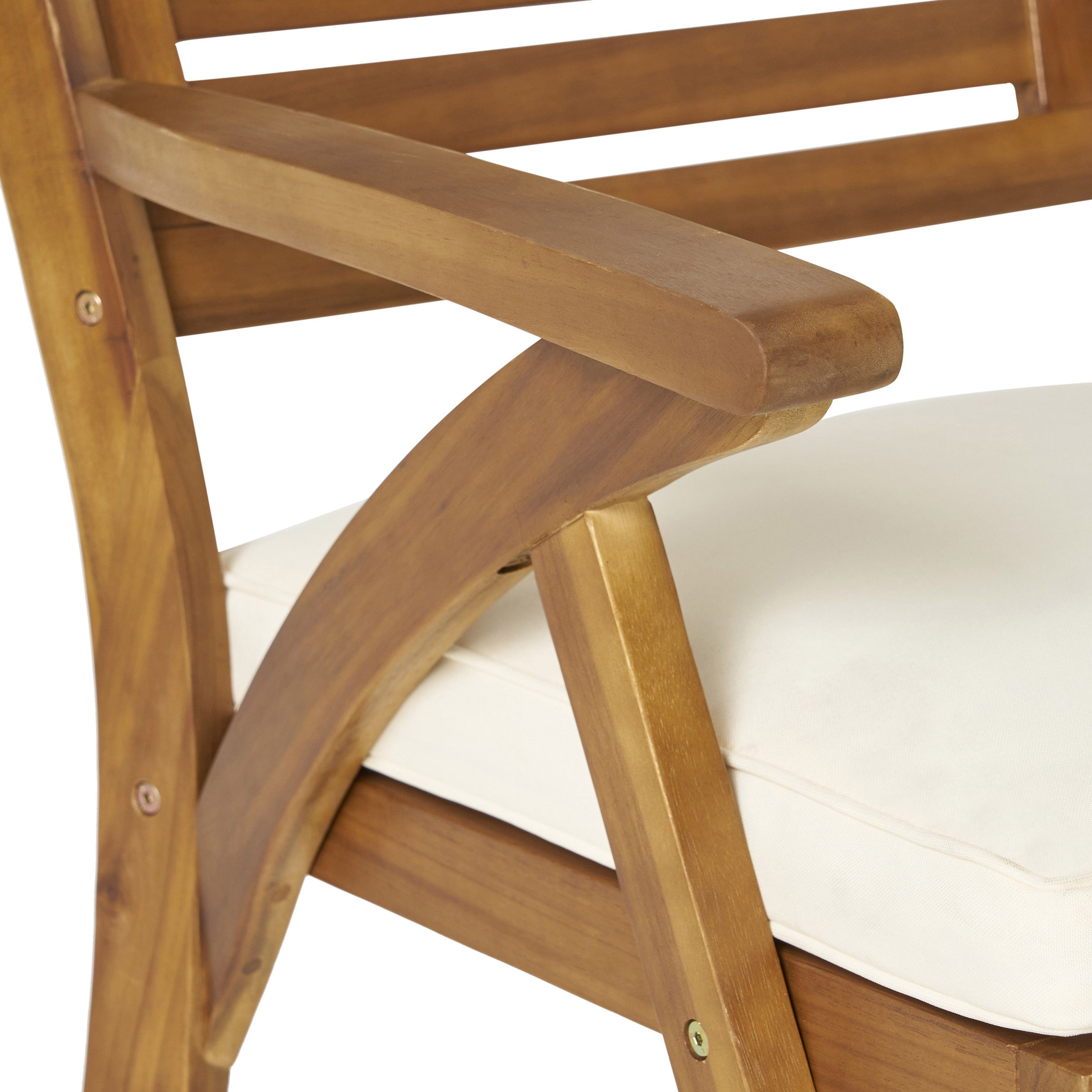Hermosa 5-Piece Wood Outdoor Dining Set