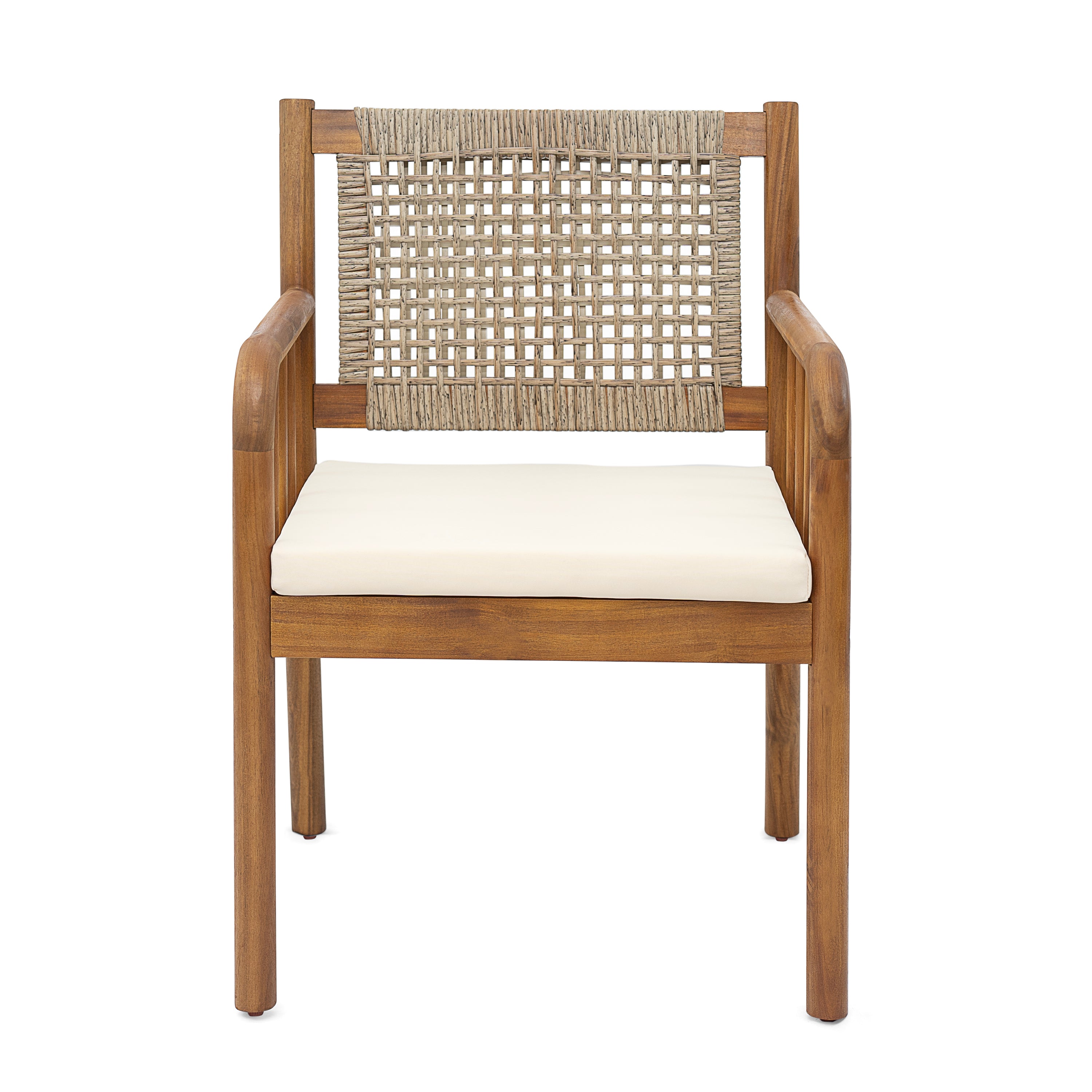 Porto Outdoor Dining Chairs, Set of 2