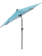 Parasol 9' Patio Umbrella with Lights