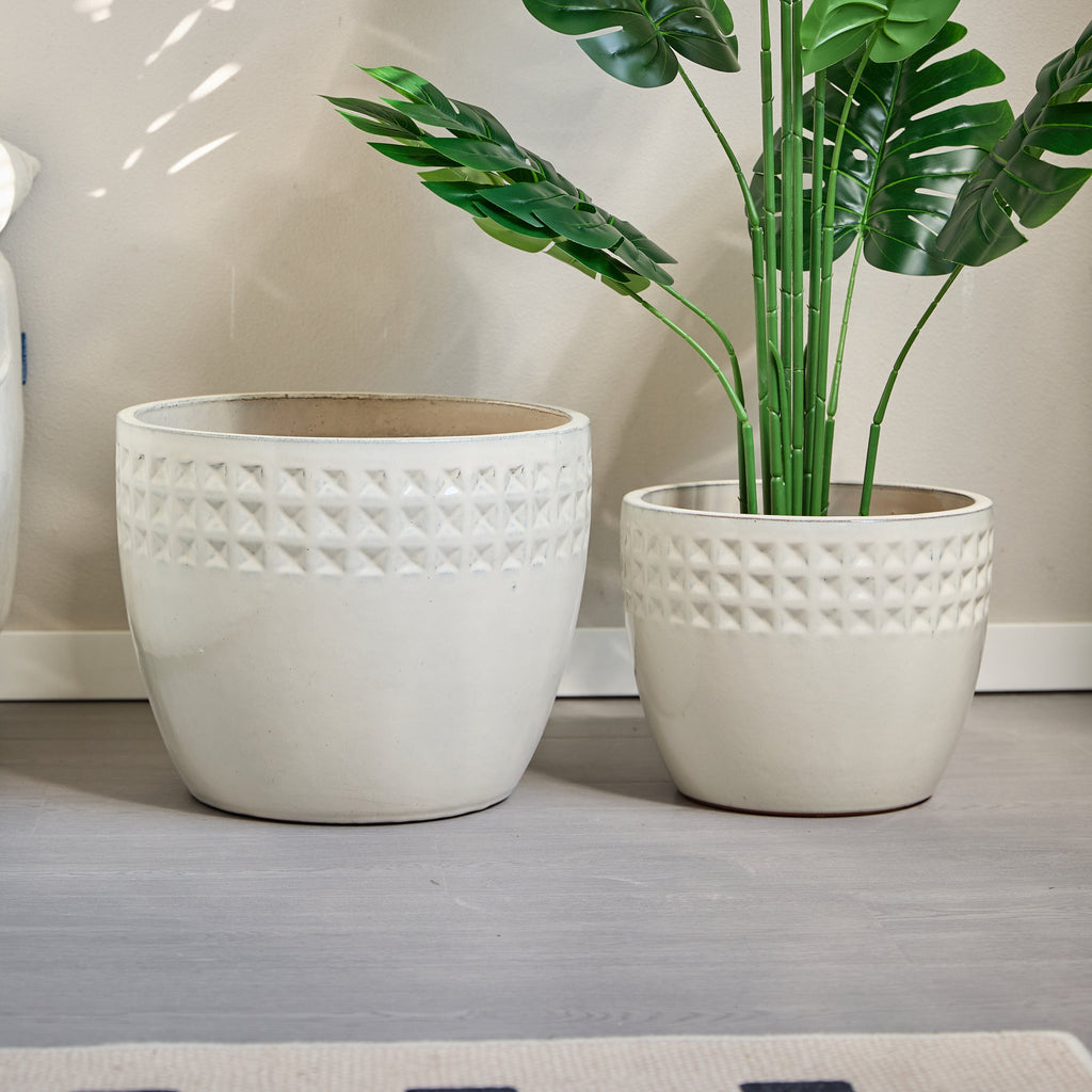 Arvo Handmade Ceramic Planter, Set of 3