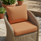 Noah Outdoor Club Chair Cushion Set, Seat Cushion and Back Cushion