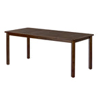 Miles Acacia Outdoor Dining Table, 68.9"