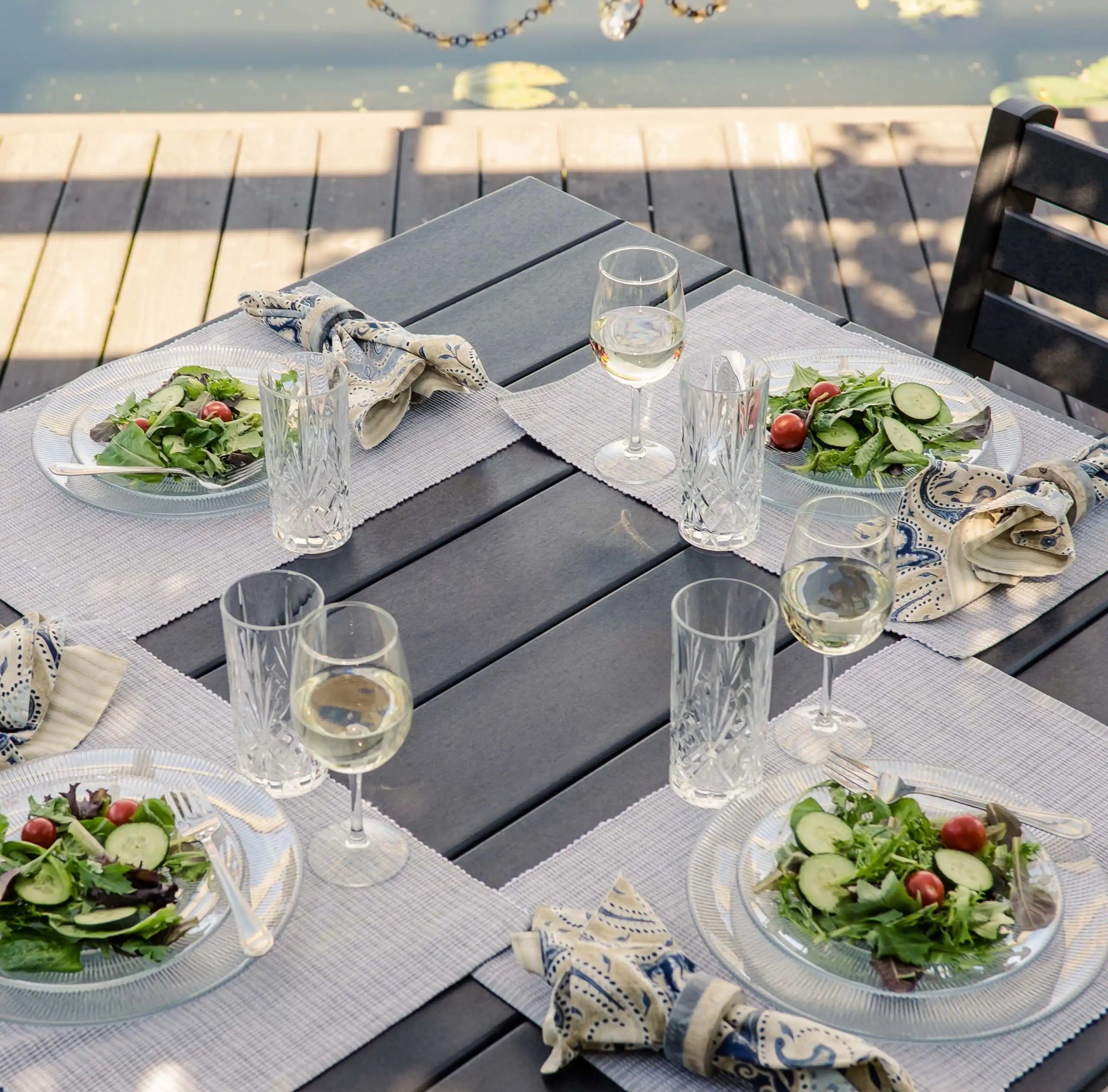 Island 44" Square Dining Table from LuxCraft