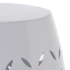 Lilac Outdoor Metal Cutout Accent Table