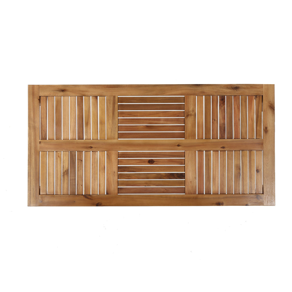Hampton Rectangular Acacia Outdoor Coffee Table