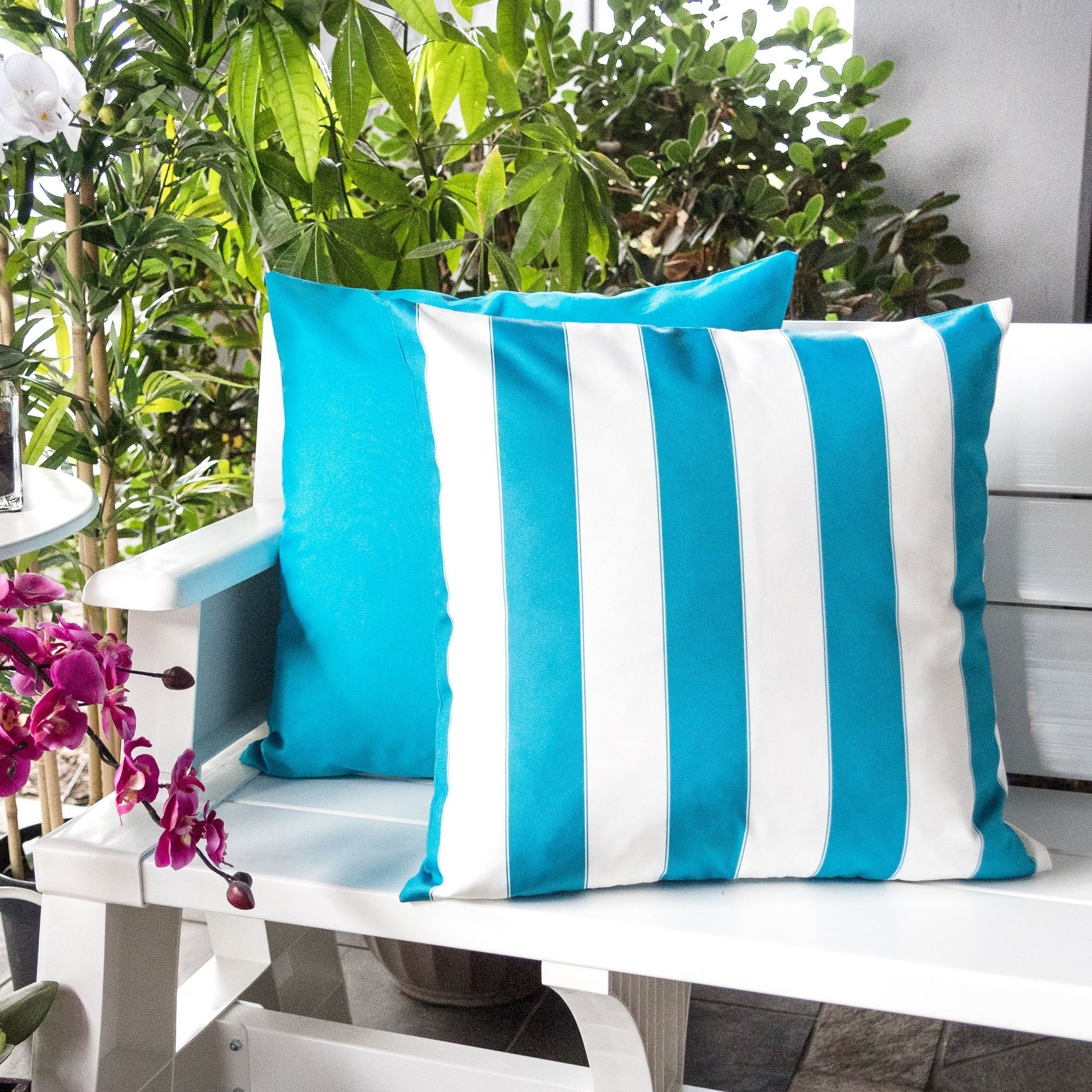 Horizon Stripe Outdoor Pillow