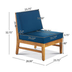 Perla Outdoor L-Shape Sectional Sofa