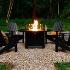 Lumin Fire Pit 46" Round Table from LuxCraft