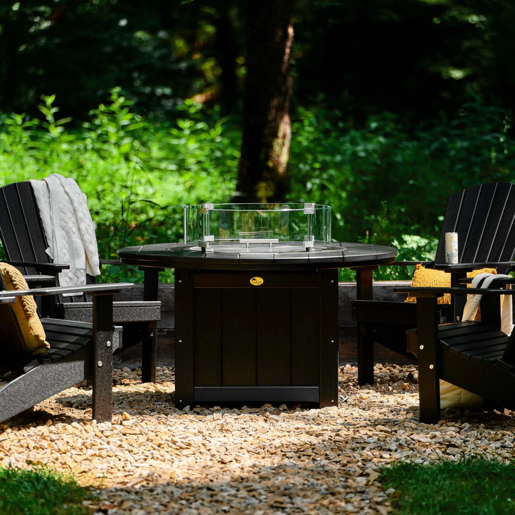 Lumin Fire Pit 46" Round Table from LuxCraft