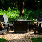 Lumin Fire Pit 46" Round Table from LuxCraft