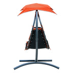 Orange Cloud 9 Hanging Chaise Lounger