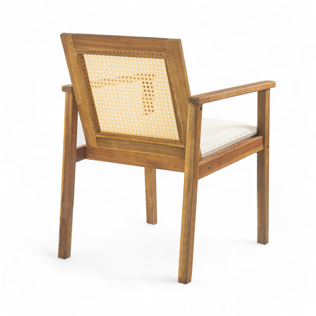 Preston Outdoor Dining Chair with Cushion, Set of 2