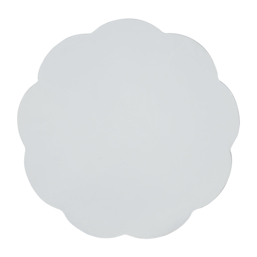 High-Gloss Magnesium Oxide Outdoor Side Table