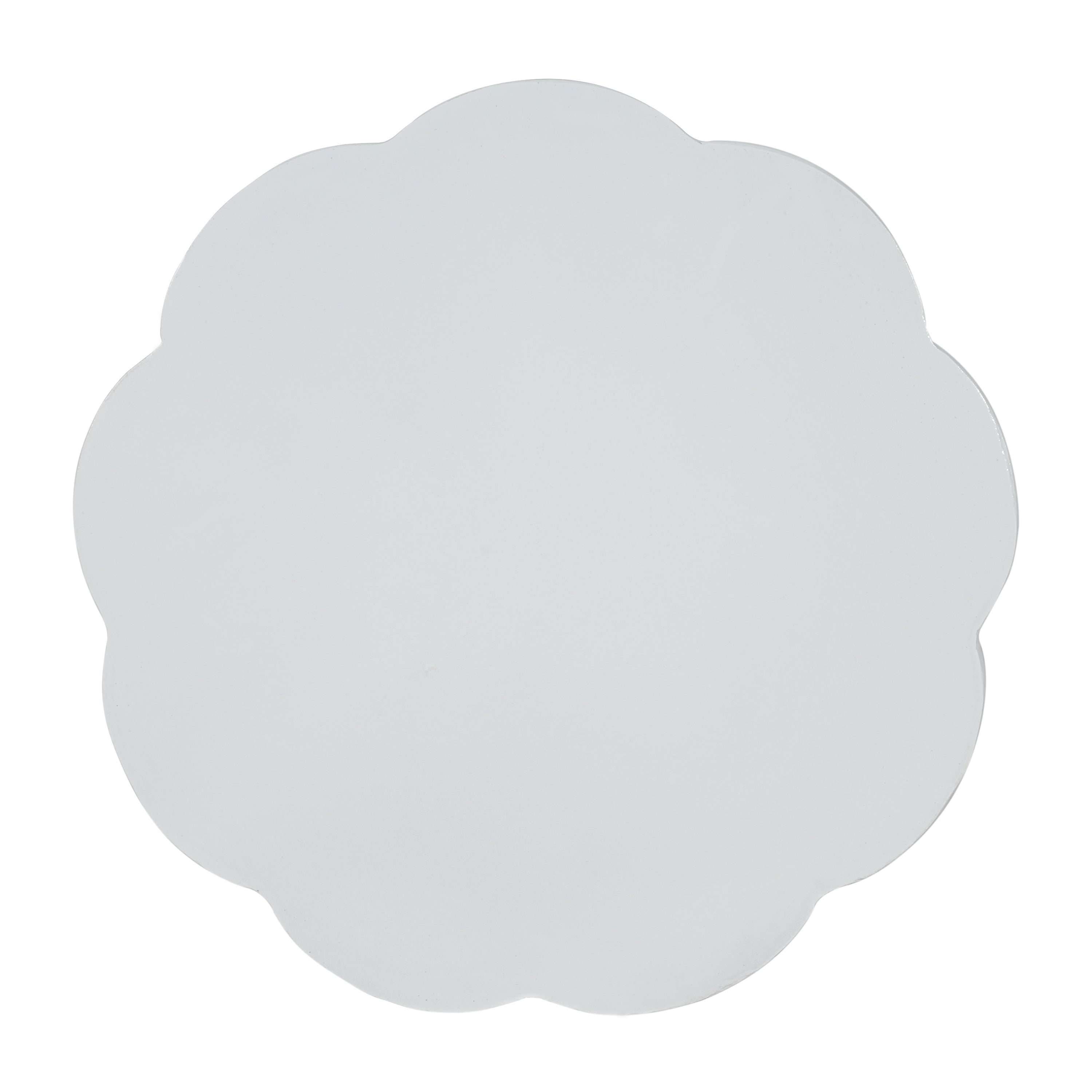 High-Gloss Magnesium Oxide Outdoor Side Table