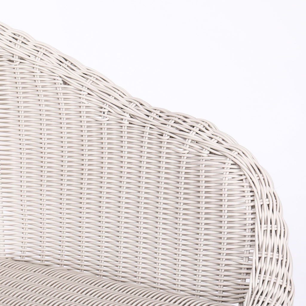 Ladd Outdoor Metal Wicker Barstool, Set of 2