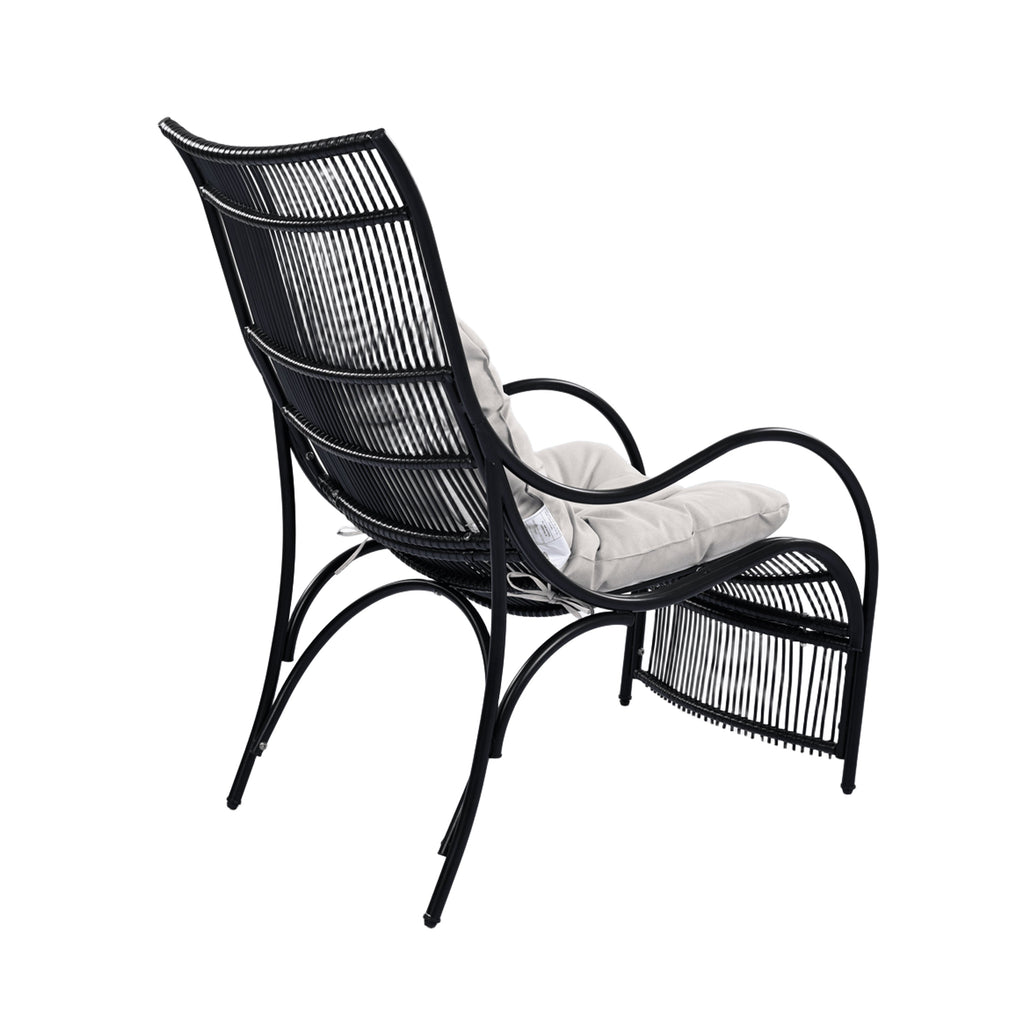 3 Pieces Wicker Outdoor Patio Furniture Set