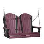 4' Adirondack Swing from LuxCraft