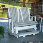 4' Adirondack Balcony Glider from LuxCraft