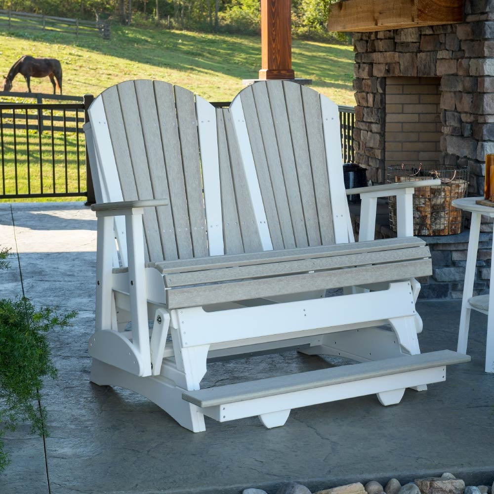 4' Adirondack Balcony Glider from LuxCraft