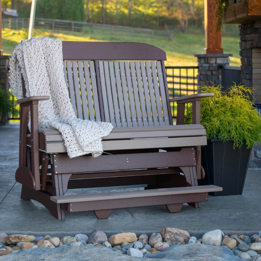 4' Classic Balcony Glider from LuxCraft