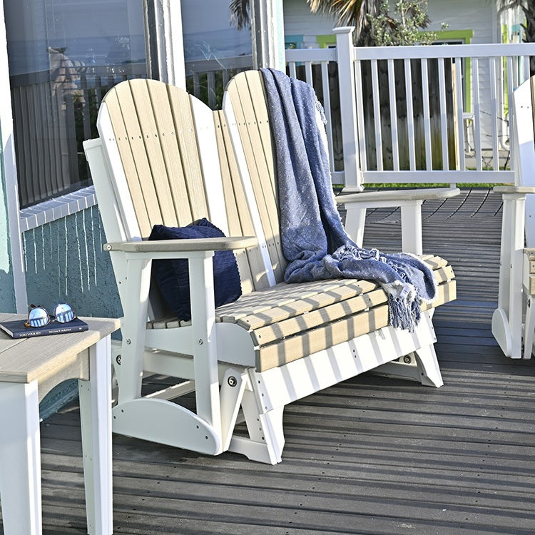 4' Adirondack Glider from LuxCraft