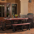 4' x 6' Oval Dining Table from LuxCraft