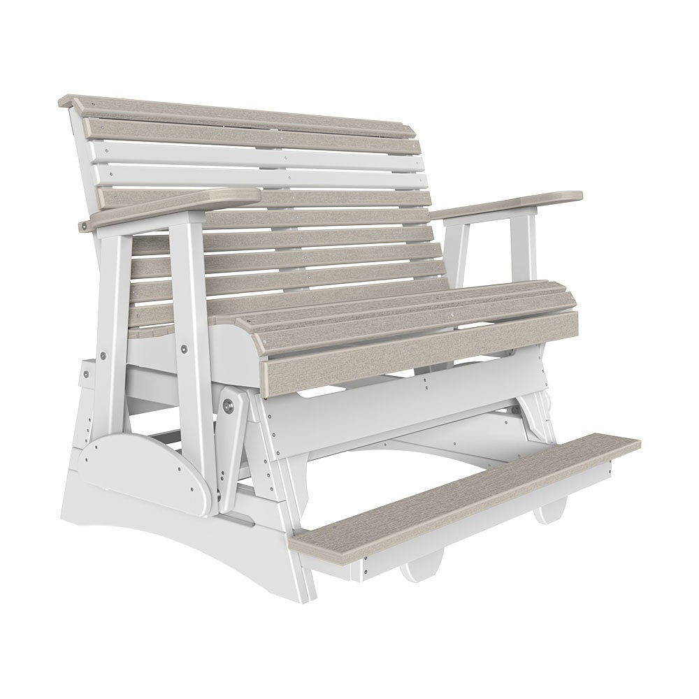 4' Plain Balcony Glider from LuxCraft