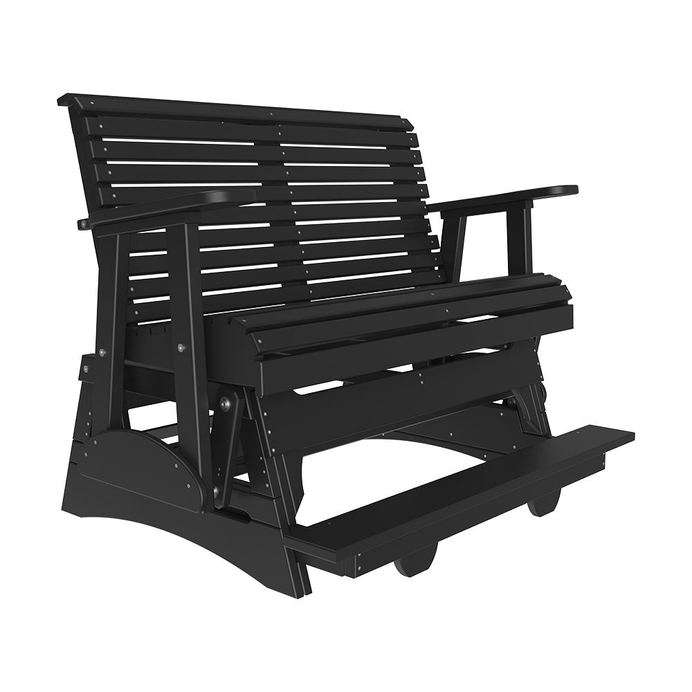 4' Plain Balcony Glider from LuxCraft