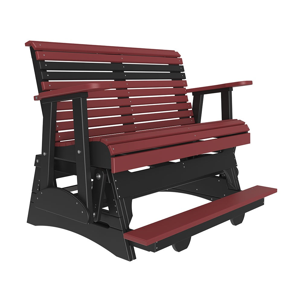 4' Plain Balcony Glider from LuxCraft