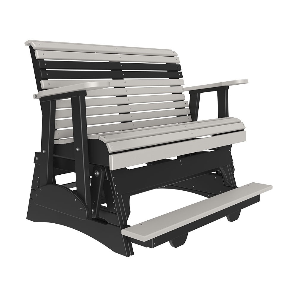 4' Plain Balcony Glider from LuxCraft