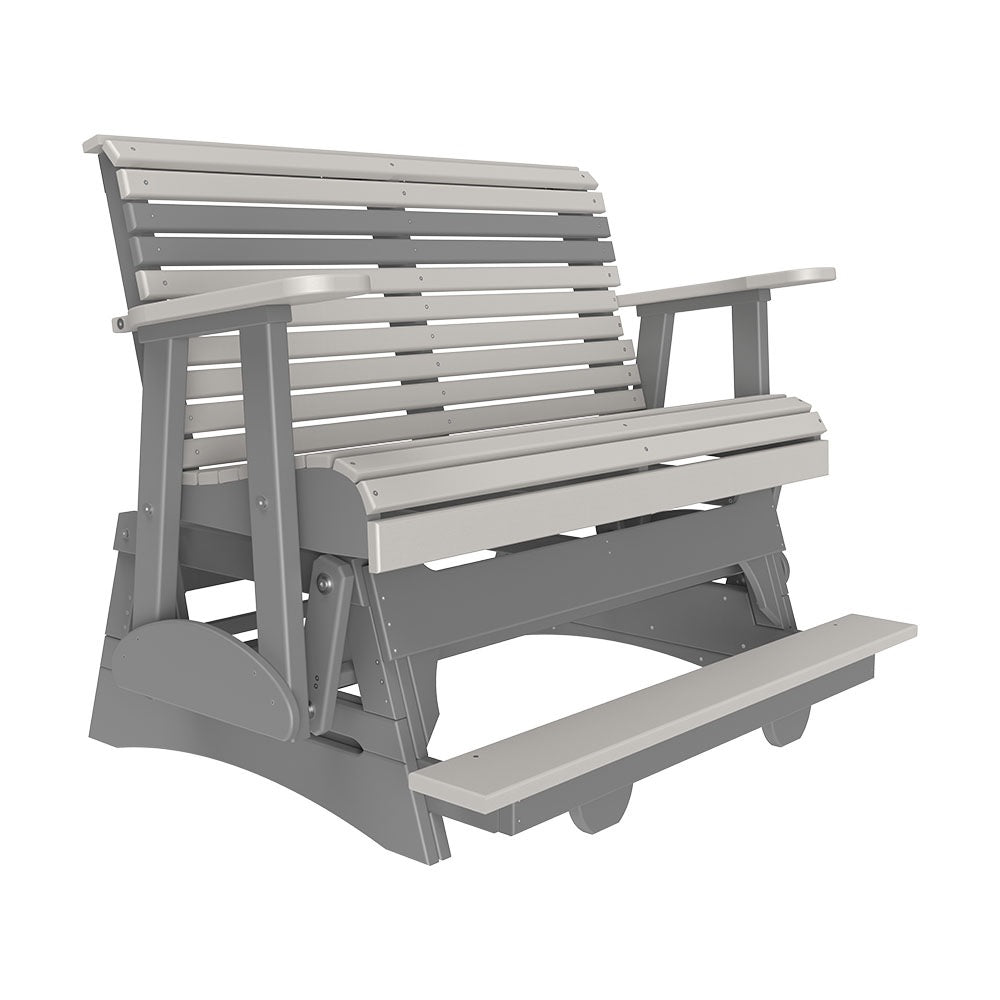 4' Plain Balcony Glider from LuxCraft