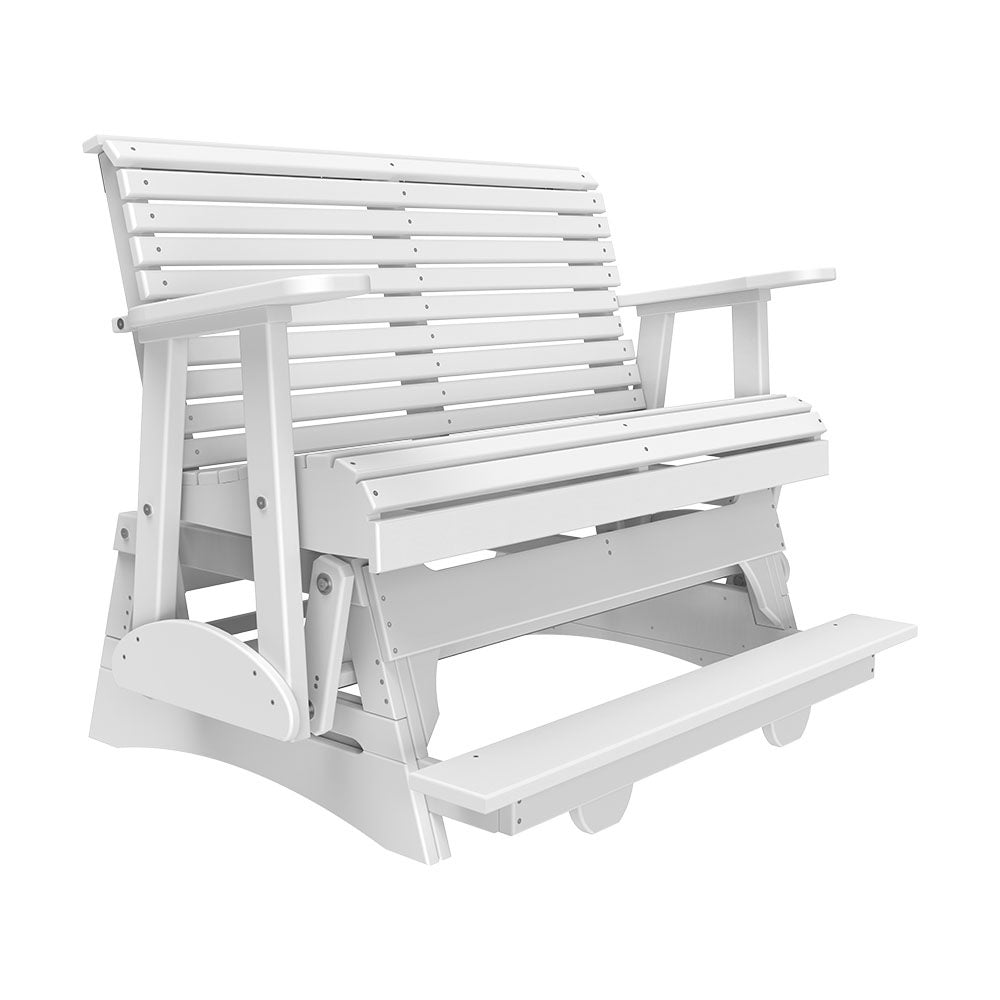 4' Plain Balcony Glider from LuxCraft