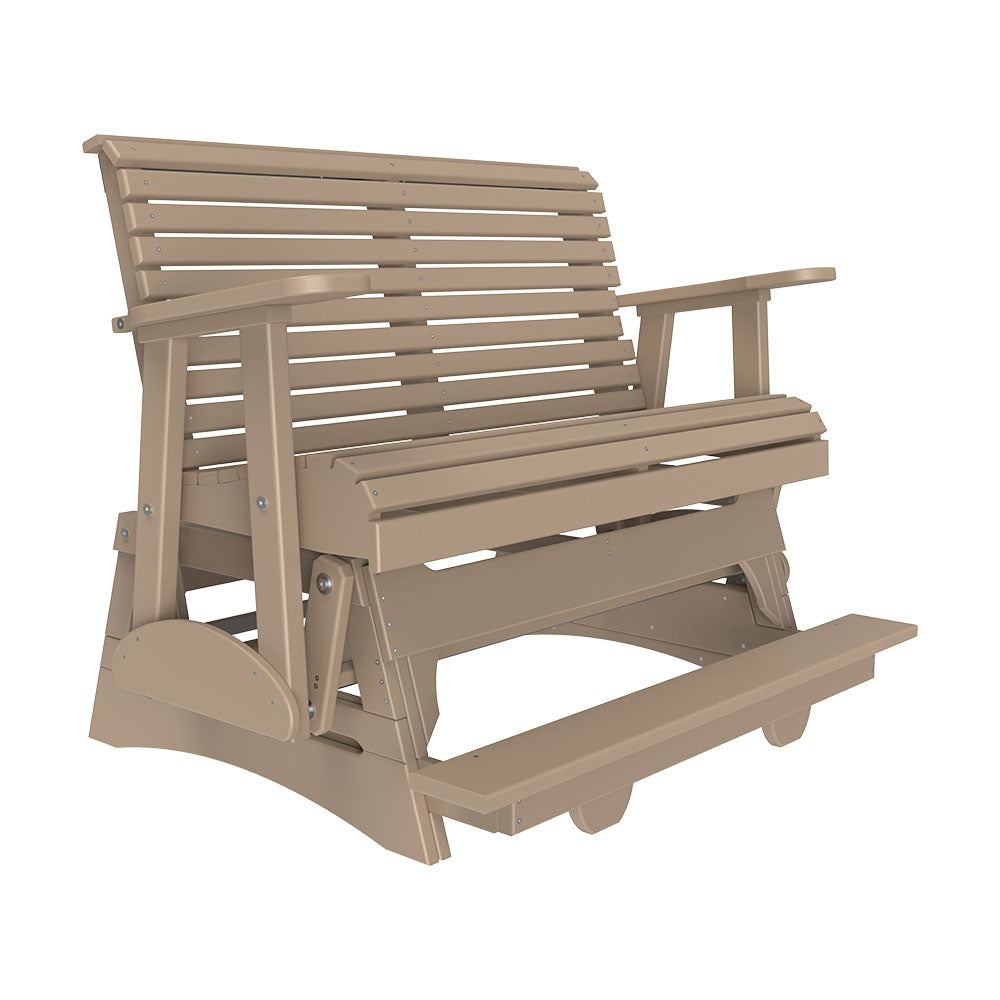 4' Plain Balcony Glider from LuxCraft