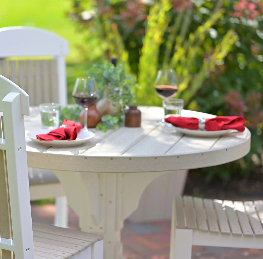 4' Round Dining Table from LuxCraft