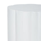High-Gloss Magnesium Oxide Outdoor Side Table