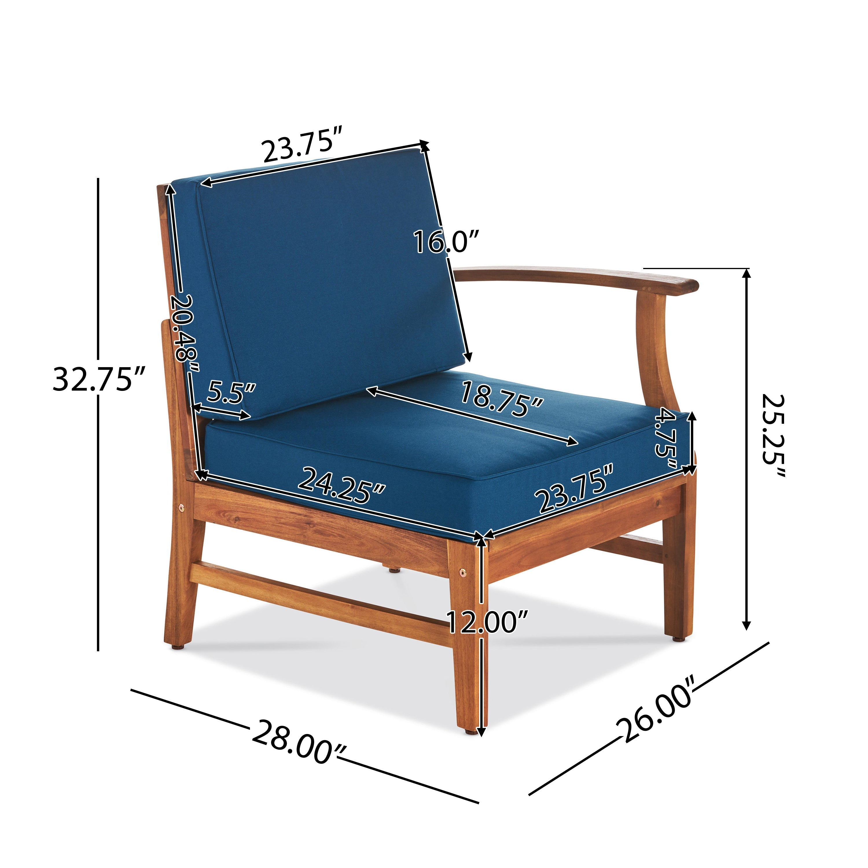 Perla Outdoor L-Shape Sectional Sofa with Coffee Table